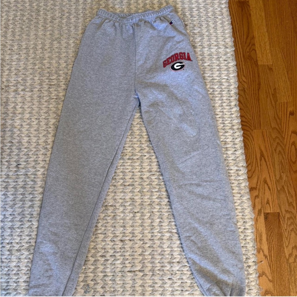 Champion Gray Sweatpants Georgia Bulldogs UGA